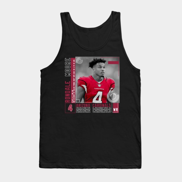 Rondale Moore Paper Poster Tank Top by art.Hamdan